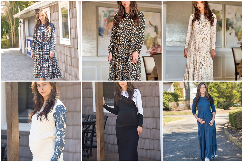 Modest shop maternity tops