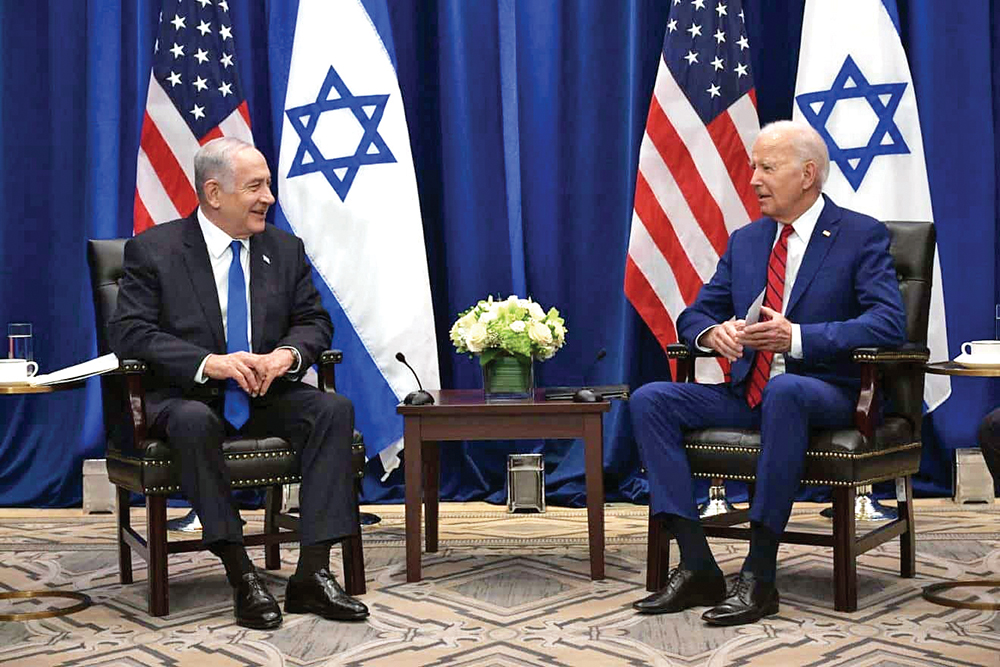 Bibi, Biden Meet in NYC